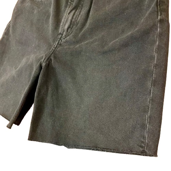 Denim Bermuda Shorts • Black • US 2 - Picture 3 of 6